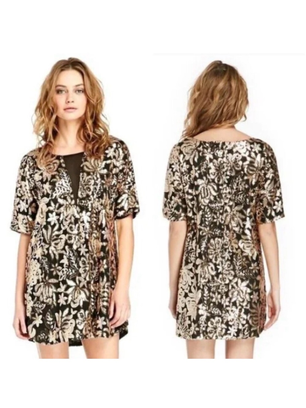 Lovers + Friends Saturday Night Sequin Dress XS